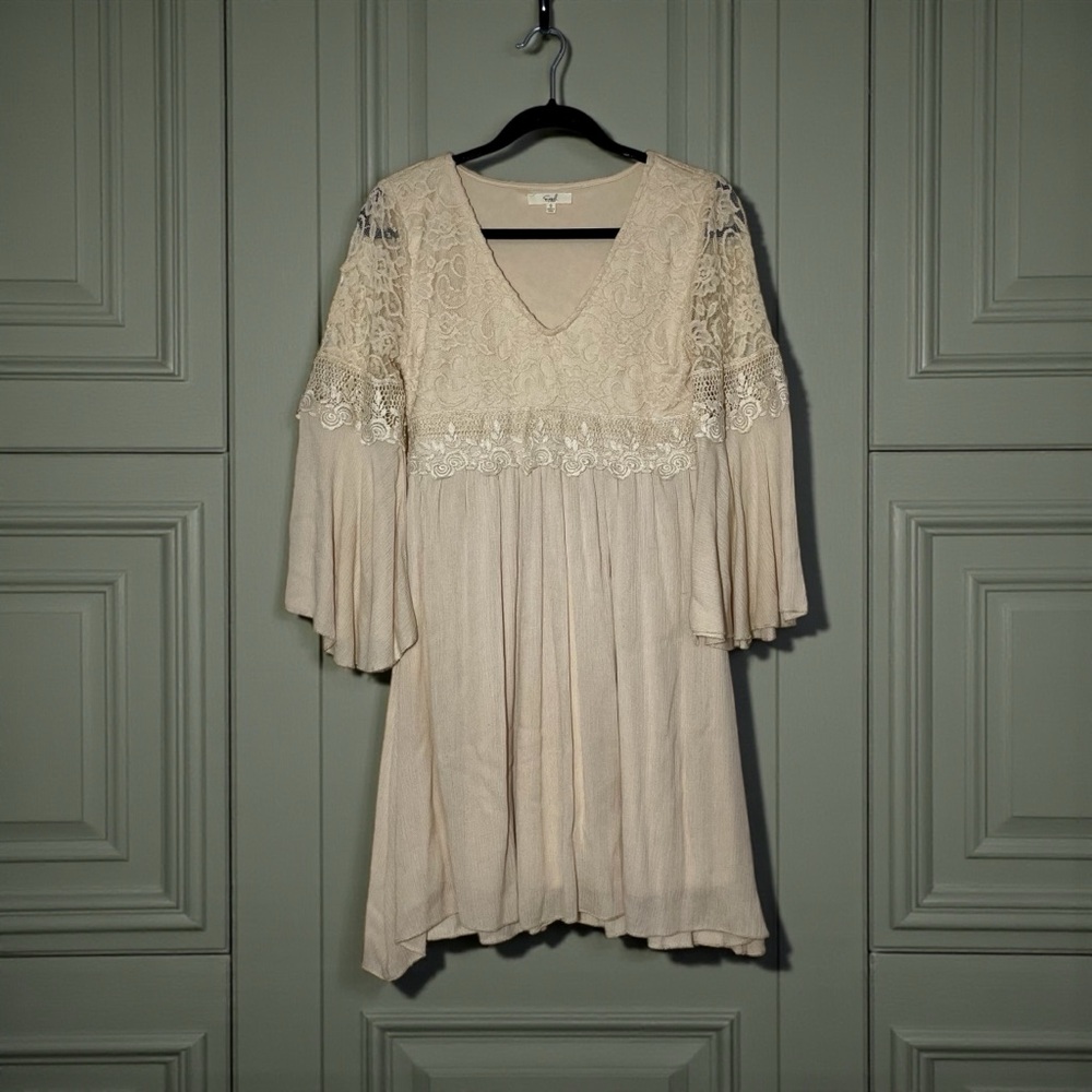 Easel Boho Hippie Dress size Small